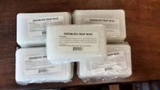 5 LBS POUNDS WHITE ODORLESS TRAP WAX TRAPPING COYOTE DUKE TRAP WAX WHITE