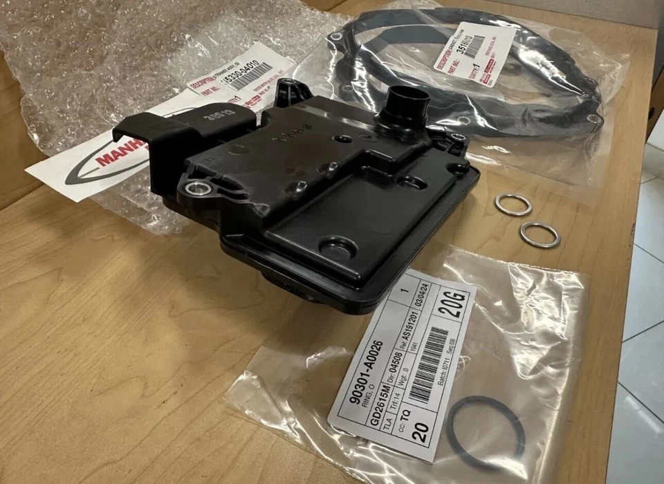 FILTRO DE ÓLEO TRANSMISSÃO TOYOTA 16-23 TACOMA FILTRO OEM COM O-RING E JUNTA - Imagem 3 de 3