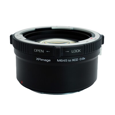 XPimage 0.8x Focal Reducer Adapter for Mamiya 645 Lens to Hasselblad XCD Camera