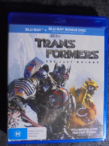 Transformers The Last Knight blu-ray