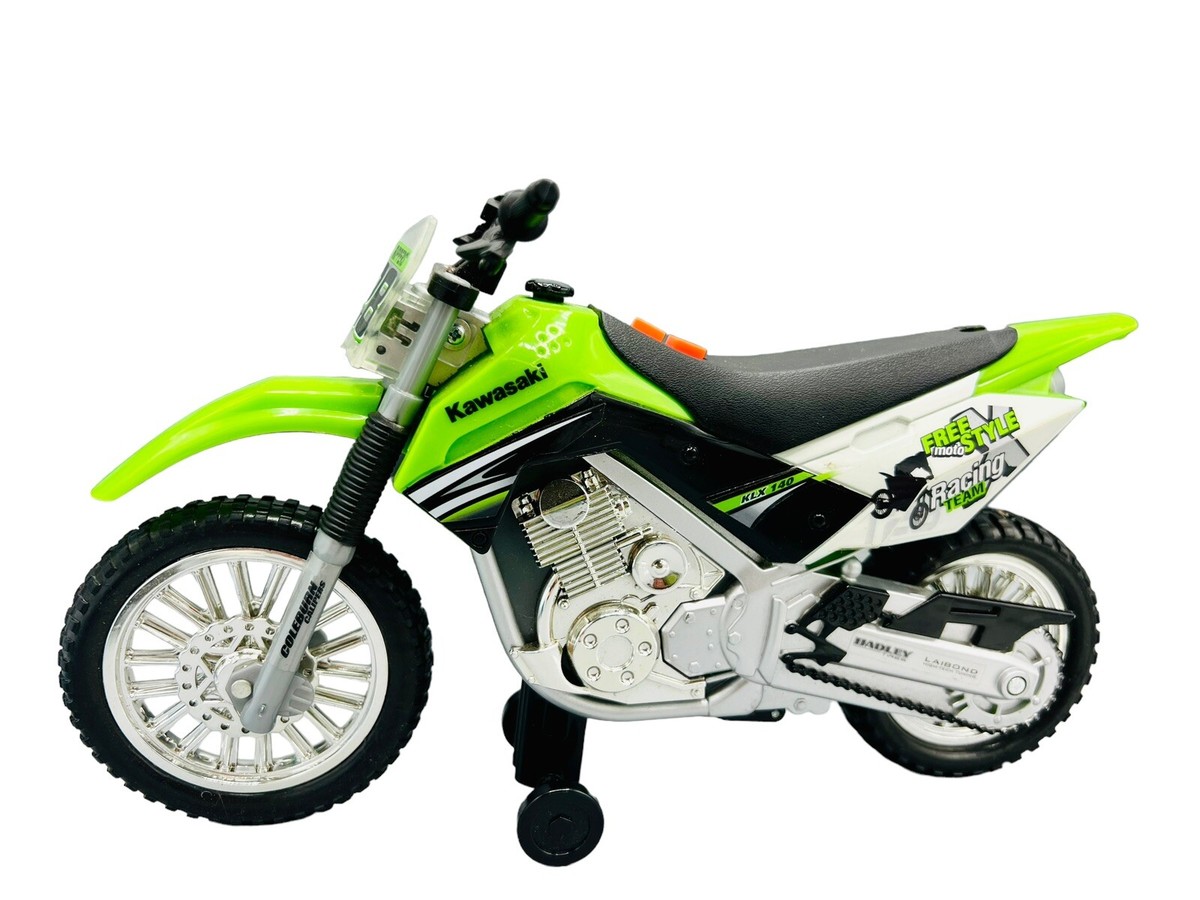 Kawasaki KLX140 Road Rippers Wheelie Bikes Lights and Sounds Toy