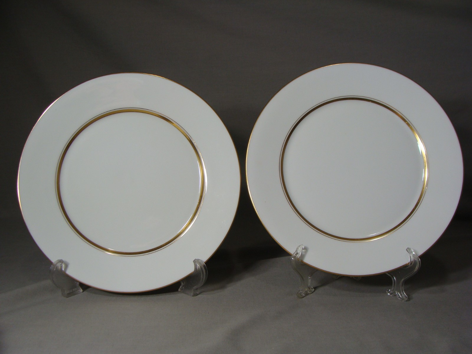 2 Oxford Bone China (A Division Of Lenox) Dinner Plates In The Andover