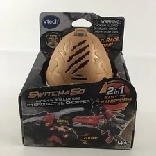 VTech Switch & Go Hatch & Roar Pterodactyl Chopper Lights Sounds Dinosaur Toy