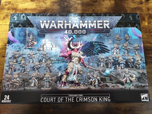 Warhammer 40k - Thousand Sons - Court of the Crimson King - 2022 Battleforce Box