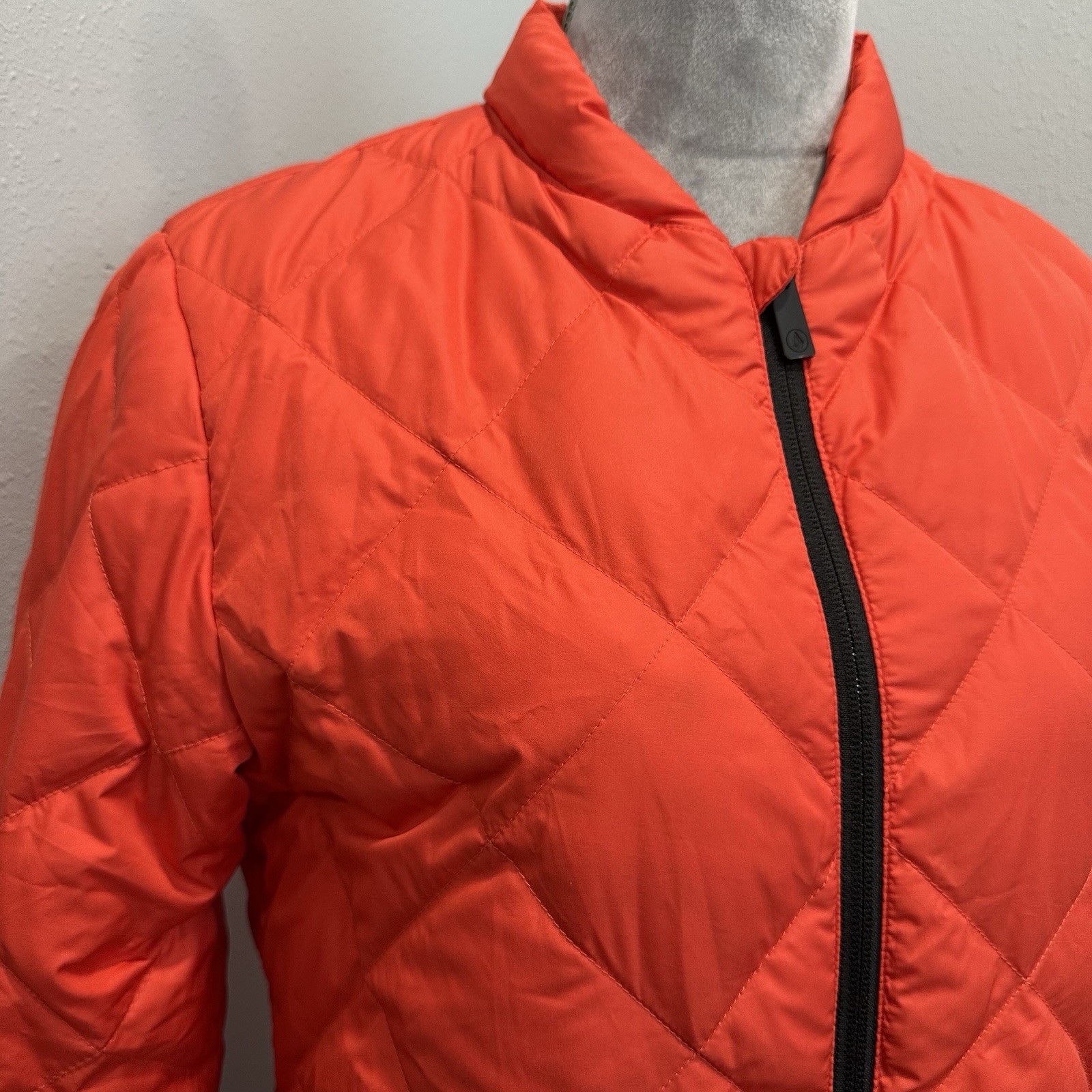Volcom Casco Down Puff Jacket Orange Snowboard Sk… - image 5