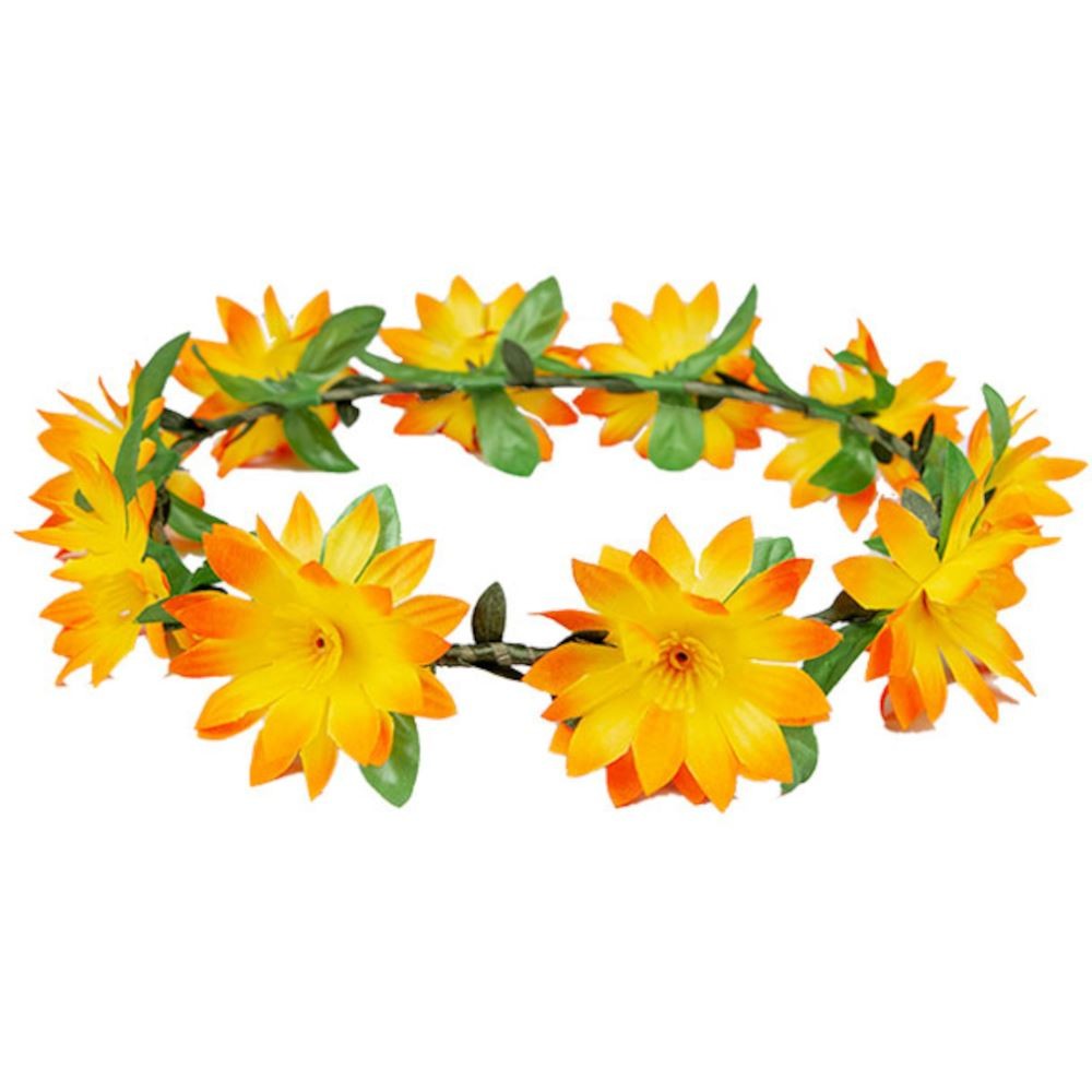 Wicked Costumes Orange Flower Headband