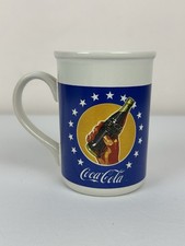 Coca~cola Coffee Mug "forever Coke" Stars & Stripes Gibson 14oz. Vintage