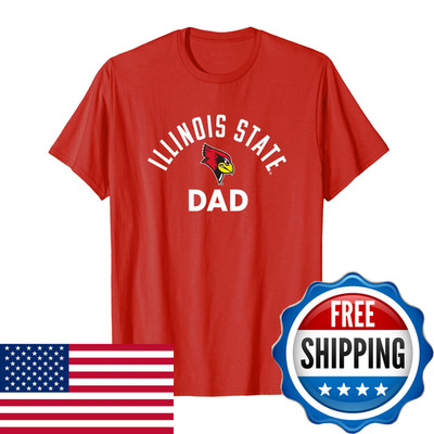 Campus Lab Illinois State University Redbirds Dad T-Shirt
