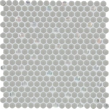 Starcastle 5/8" Mini Hexagon Glass Wall and Floor Mosaic (15 PC per Carton) (13.