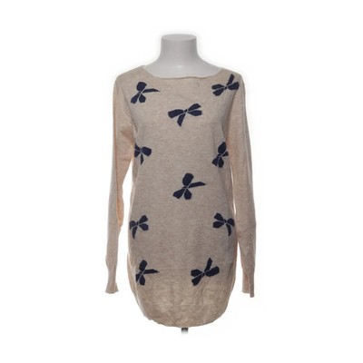 Eylex, Strickpullover, Größe: L/XL, Beige/Blau, Angora/Nylon/Viskose #3Ff