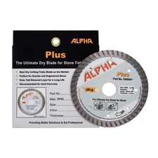 Alpha Professional Tools Plus Dry Diamond Blade 4"- DA04A+