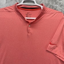 Nike shirt Men size XL polo blade collar performance golf stretch Vapor dri-fit