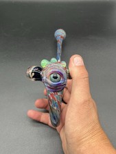 Large Eyeball Gandalf Sherlock Glass Pipe