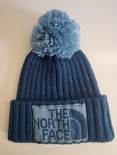 The North Face Heritage Ski Tuke Beanie Hat Midnight Petrol One Size Thick Heavy