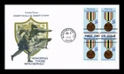 US COVER DESERT SHIELD DESERT STORM VETERANS FDC BLOCK OF 4 ARTMASTER