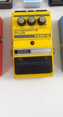 Vintage DOD FX50-B Overdrive Plus Guitar Effect Pedal good condition