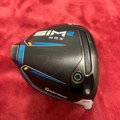 TaylorMade SIM2 MAX Driver Kopf nur 9 Grad Rechtshänder gebraucht #81