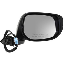 Power Right Mirror For 2009-2014 Honda Fit Passenger Rh Manual Folding Paintable