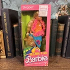 1987 Island Fun Skipper Blonde Doll Mattel NRFB Vintage Barbie Teen Sister