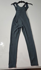 Fabletics Pureluxe Athletic Jumpsuit Twist Front Dark Teel XXS with Padding