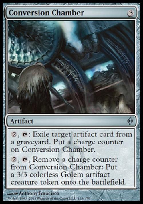 Conversion Chamber -Foil Light Play MTG New Phyrexia