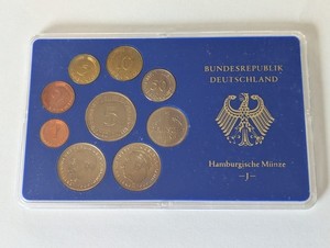 Germany 1977 J -  UNC Coin Set Proof
