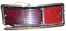 1966 Chevrolet El Camino Tail Lamp Light Assembly Left Hand 5957817 Broken