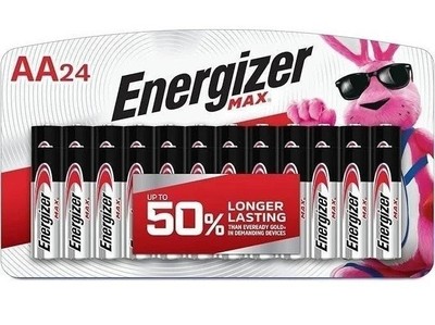 Energizer Max Premium AAA Batteries, Alkaline Triple A Battery, 24 Count