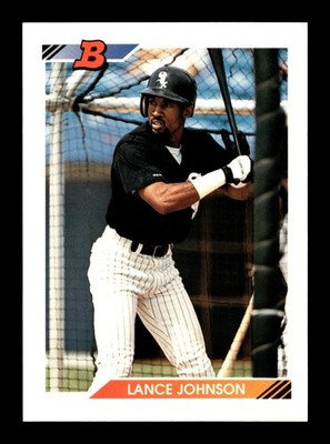 LANCE JOHNSON   1992 Bowman Baseball #208 Chicago White Sox