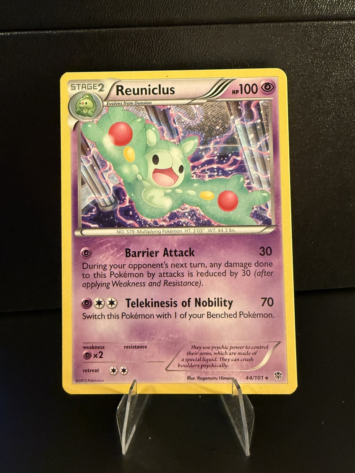 Reuniclus 44/101 Plasma Blast Rare Pokemon TCG moderately played