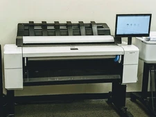 HP DesignJet T2600 InkJet Large Format Printer 36" Scanner Blueprints CAD