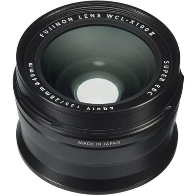 Fujifilm WCL-X100 II Weitwinkel-Konvertierungsobjektiv für X100-Serie - Schwarz