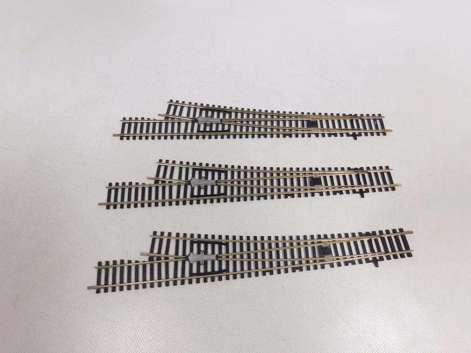 3X Roco H0 DC Right Slim Switch Neusilber Ns (4507) Very Good #EF366-0.5 - Image 2 of 3