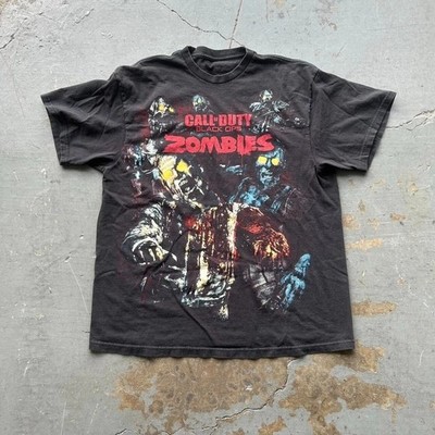 Call of Duty Black Ops Zombies Short Sleeve Black Classic Style Shirt WA1326