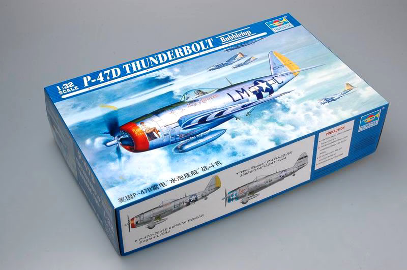 Trumpeter 02263 1:32nd scale P-47D Thunderbolt Bubbletop