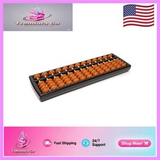 Montessori-Approved 9.7-Inch Soroban Abacus - Enhance Math Skills with Tradition