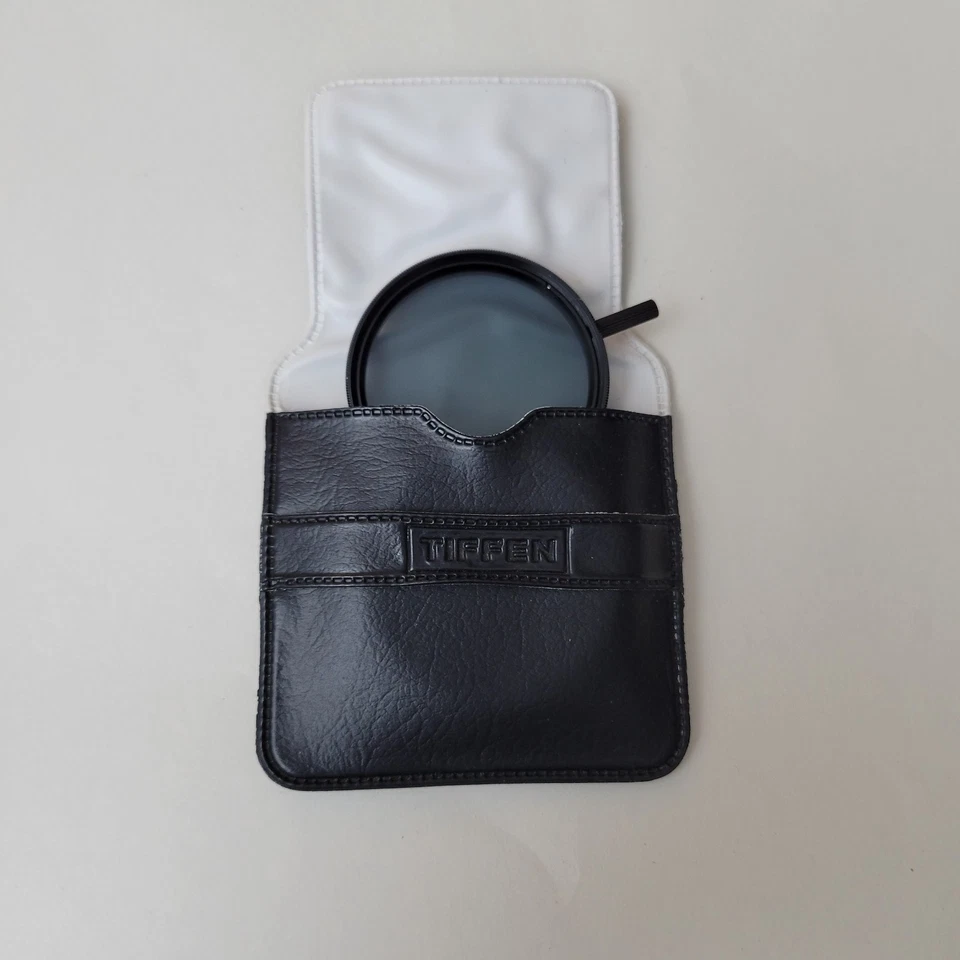 Tiffen 49mm Polarizer Filter – 67mm Yellow Filter W/ Ordinal Case - Made in USA - Image 2 of 4