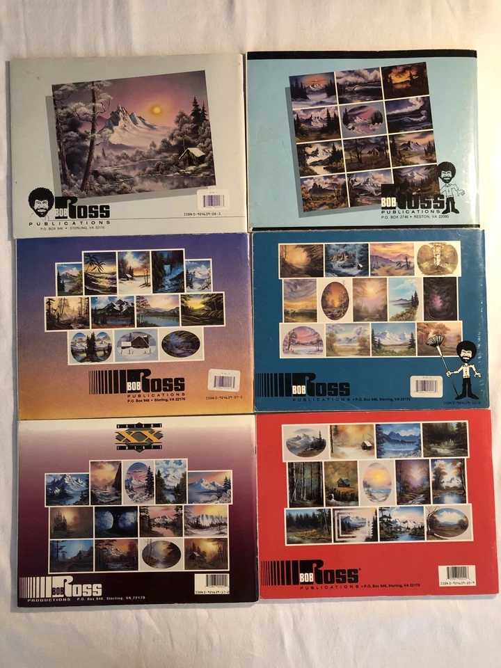 Bob Ross: The Joy of Painting Book Lot of 6 (#7/9/16/18/20/22) - Image 2 of 4