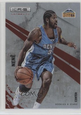 2010-11 Panini Rookies & Stars Longevity Ruby 54/250 Nene #70 fm0