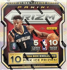 2020/21 Panini Prizm Basketball Mega Box (Pink Ice) #TUH