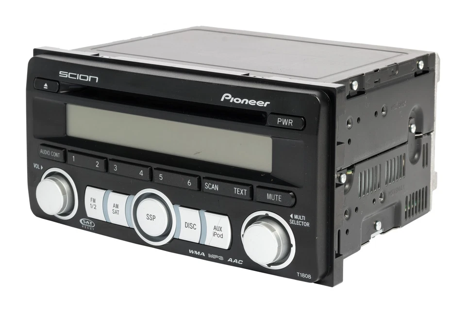 08-14 Scion tC xB xD AM FM MP3 Radio Reproductor de CD Satélite Listo PT546-00080 T1808 Foto 2 de 4