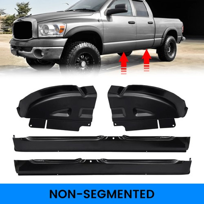 #ad #ad 4Pcs Rocker Panels amp; Cab Corners For Dodge Ram 1500 2500 3500 Quad Cab 2002 2008 $152.50