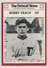 1981 Detroit News Tigers Boys of Summer 100th Anniversary Bobby Veach #118 0q3