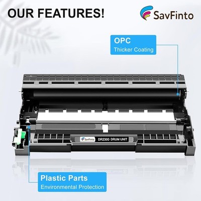 SavFinto DR2300 Trommel kompatibel für Brother DR-2300, MFC-L2700DW, MFC-L2700DN 