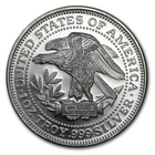 Vintage 1 oz .999 Fine Silver ~ Northwest Territorial Mint Trade Unit ~ NWTM