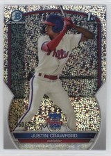 2023 Bowman Chrome Prospects Speckle Refractor 60/299 Justin Crawford #BCP-3