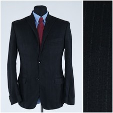 Mens RENE LEZARD Blazer 42R UK Size Grey Wool Sport Coat Jacket