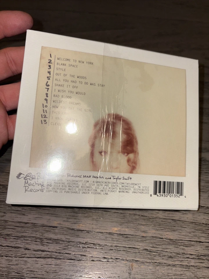 Taylor Swift, 1989, CD, Sealed Brand New with slipcover - Image 3 of 4