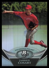 2011 Bowman Platinum Bowman #BPP27 Jarred Cosart Philadelphia Phillies sports