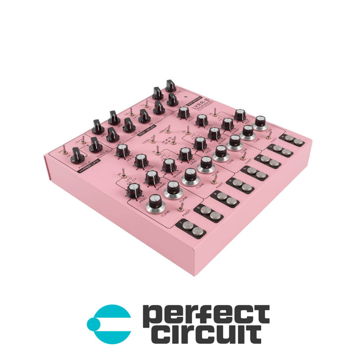 SOMA Laboratory Lyra-8 (Pink) Desktop SYNTHESIZER - NEW - PERFECT